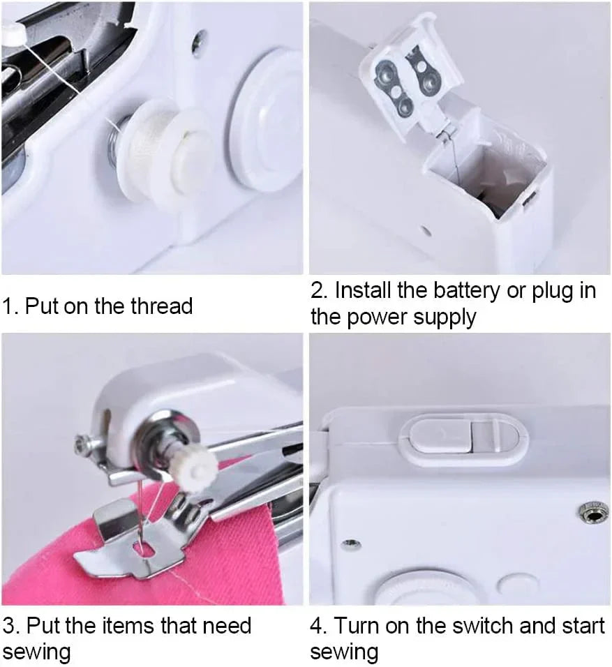 Portable Handheld Mini Sewing Machine