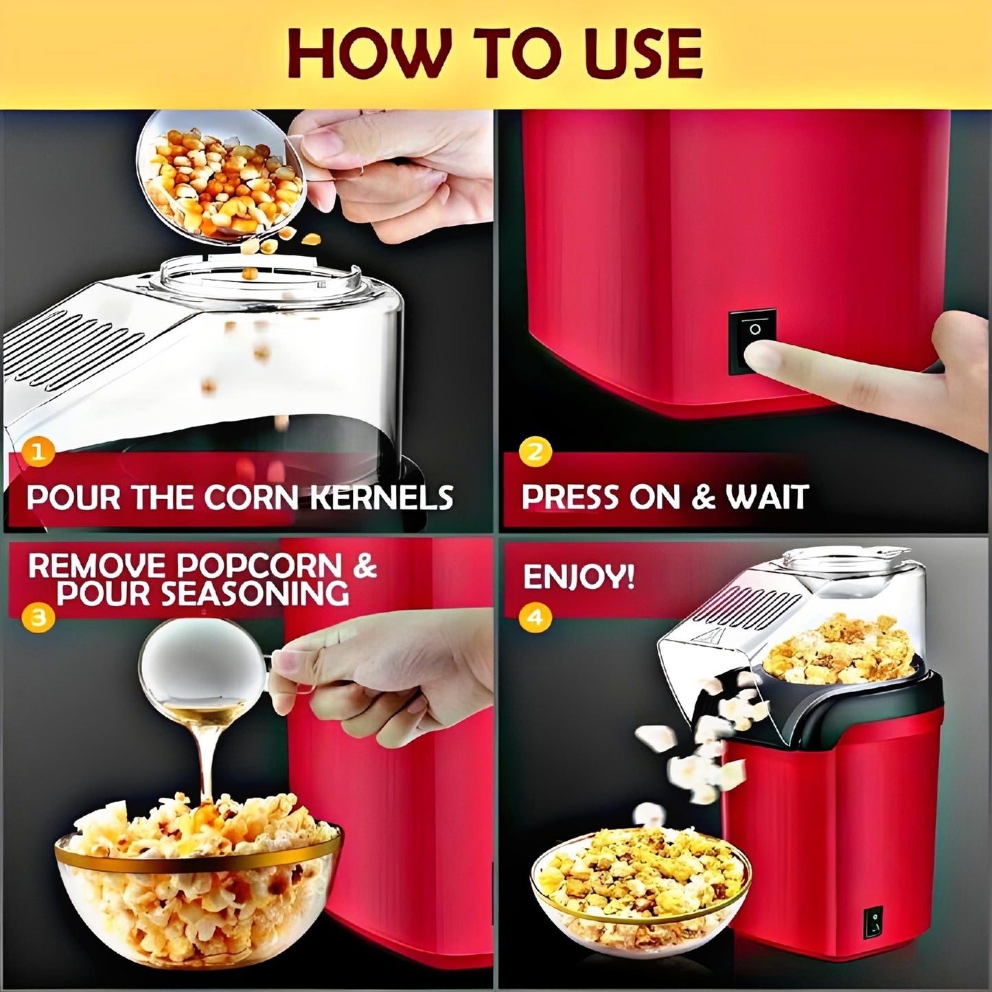 Mini Popcorn Machine