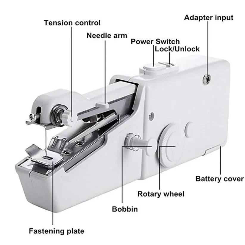 Portable Handheld Mini Sewing Machine