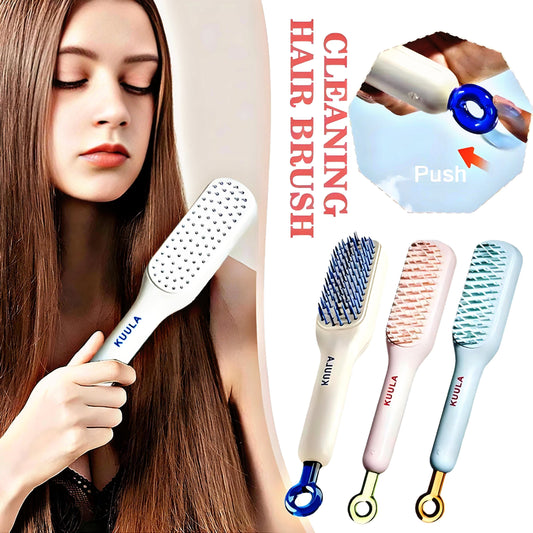 Self Cleaning Hair Brush